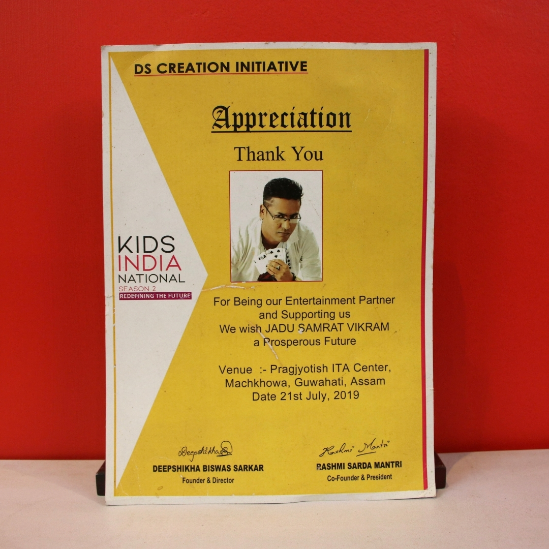 Dr. Vikram Talukdar — award and recognition 36